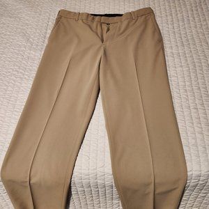 Van Heusen Men's Microfiber Pants 34 x 32 Khaki